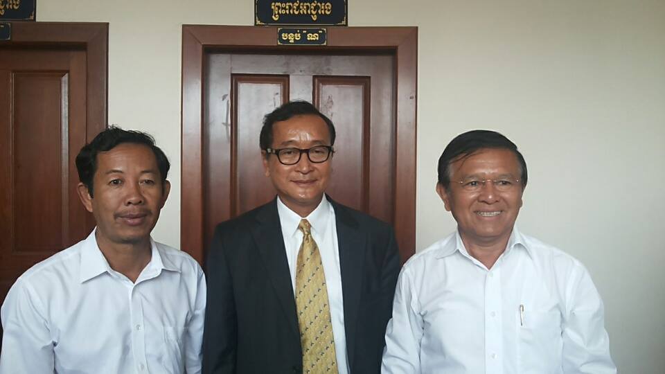 Rong Chhun, Sam Rainsy , Kem Sokha